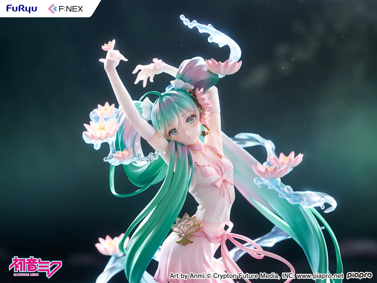 FURYU F:NEX Hatsune Miku Water Lily Ver. 1/7 Scale Figure