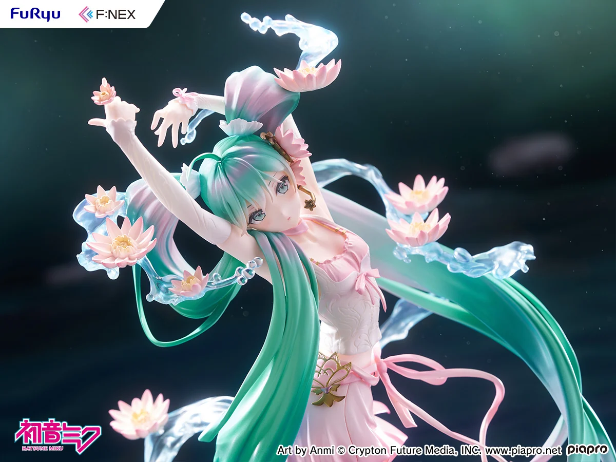 FURYU F:NEX Hatsune Miku Water Lily Ver. 1/7 Scale Figure