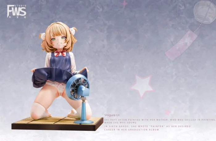 FWS Studio VTuber Shigure Ui End of Summer Ver. – 1/6 Scale Collectible Figure - Image 10