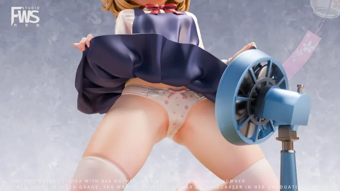 FWS Studio VTuber Shigure Ui End of Summer Ver. – 1/6 Scale Collectible Figure - Image 12