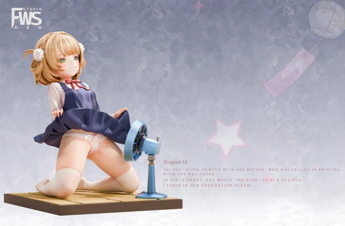 FWS Studio VTuber Shigure Ui End of Summer Ver. – 1/6 Scale Collectible Figure - Image 15