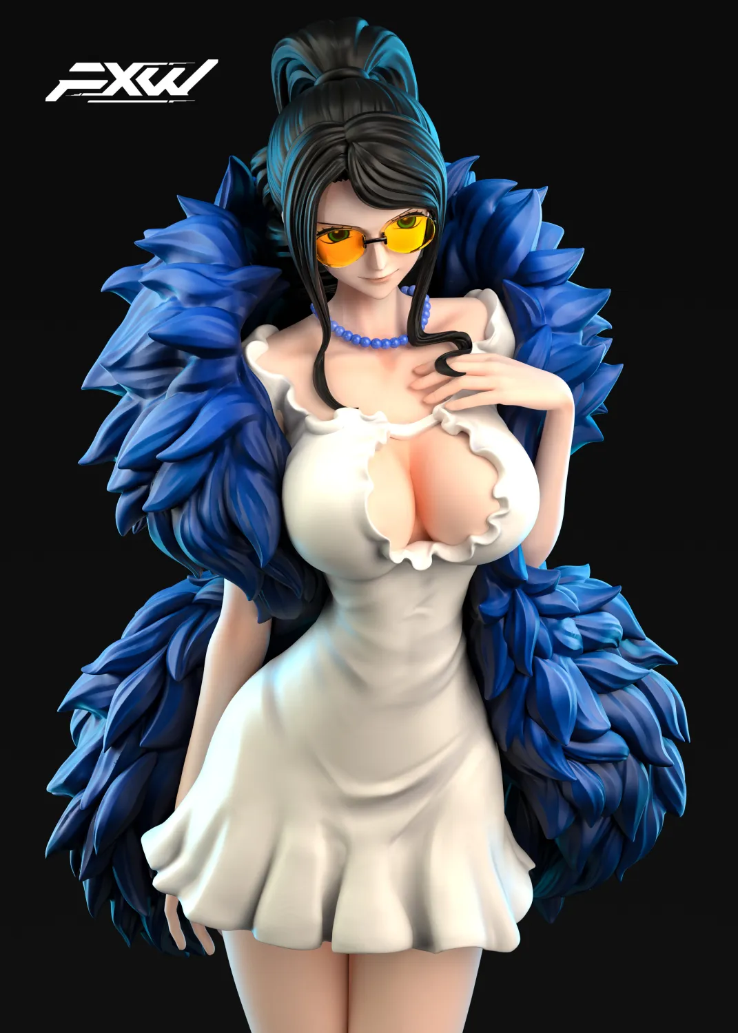 FXW Studio One Piece Nico Robin – GOLD Series – Resin Statue - Image 2