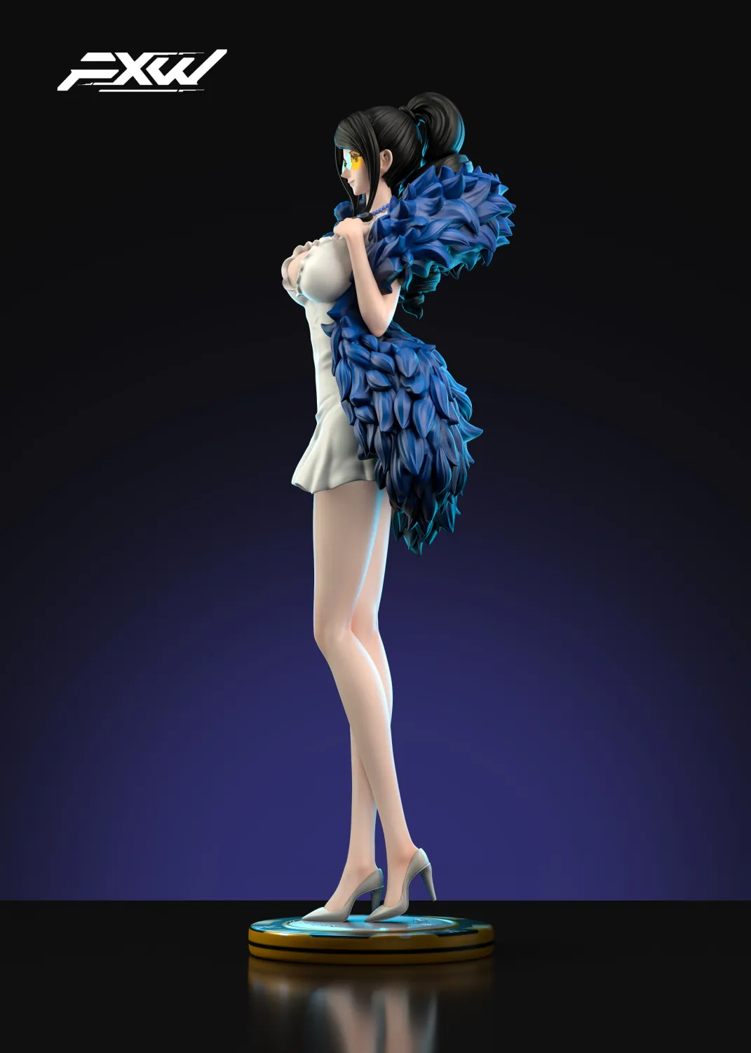 FXW Studio One Piece Nico Robin – GOLD Series – Resin Statue - Image 5