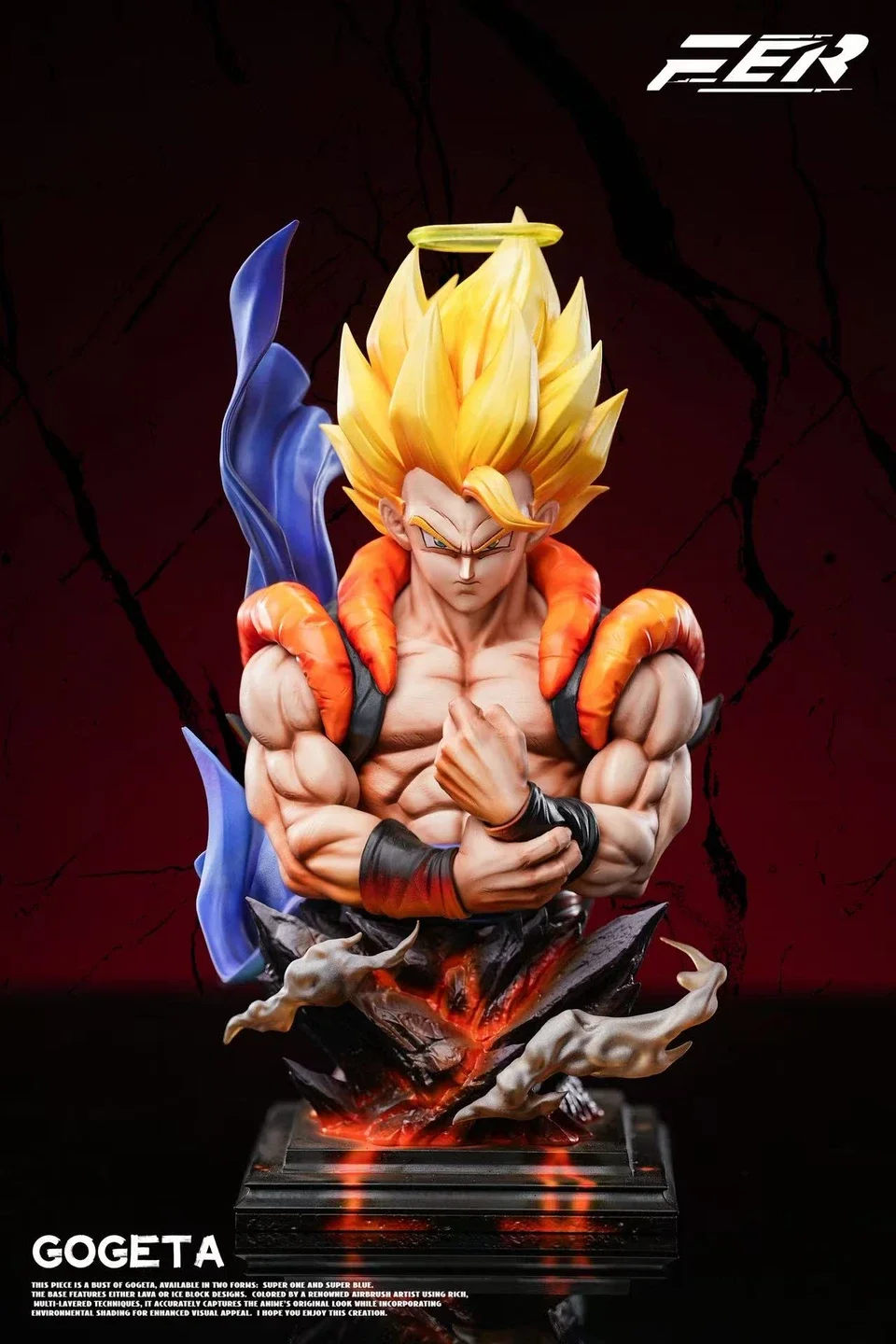 FXW × FER Studio Dragon Ball Super Saiyan Gogeta