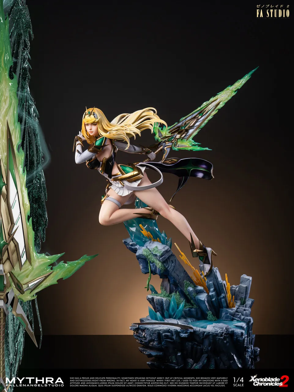 Fallen Angel Studio Xenoblade Chronicles 2 Mythra 1/4 statue