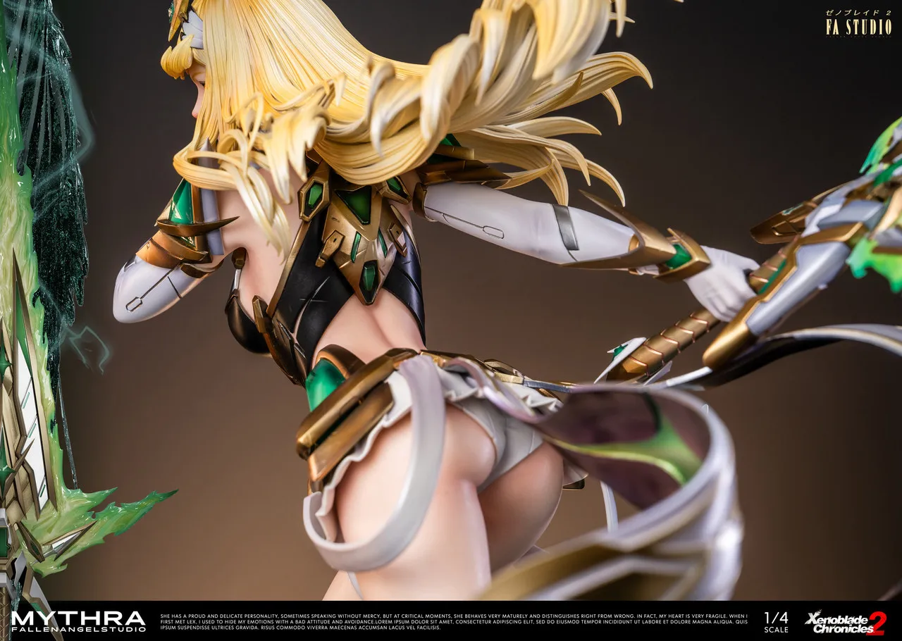 Fallen Angel Studio Xenoblade Chronicles 2 Mythra / Hikari – 1/4 Scale Statue - Image 4