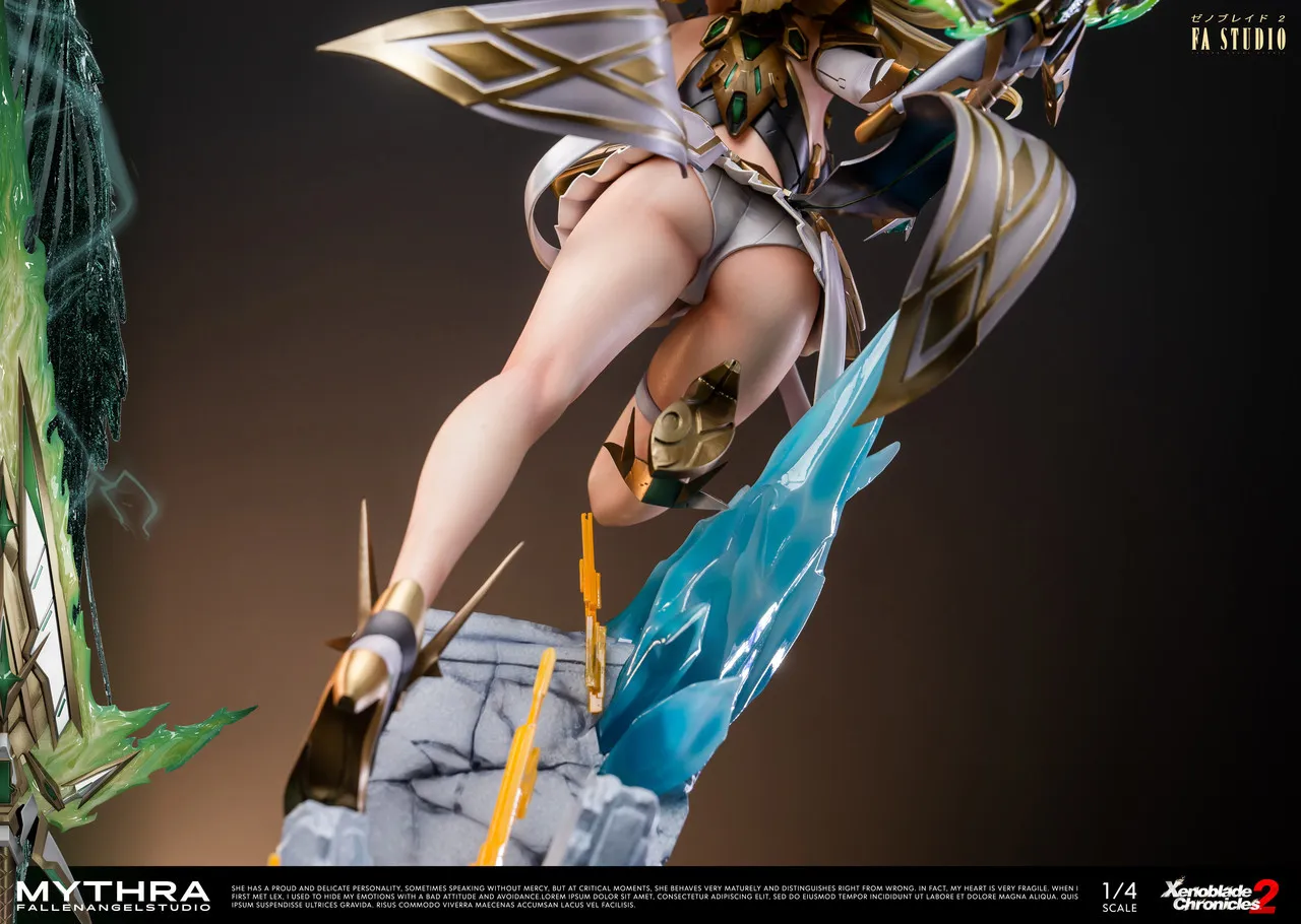 Fallen Angel Studio Xenoblade Chronicles 2 Mythra / Hikari – 1/4 Scale Statue - Image 14