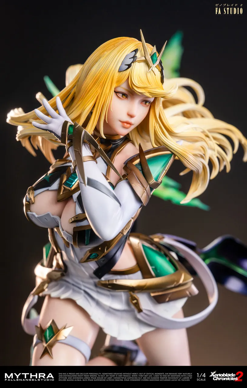 Fallen Angel Studio Xenoblade Chronicles 2 Mythra / Hikari – 1/4 Scale Statue - Image 2