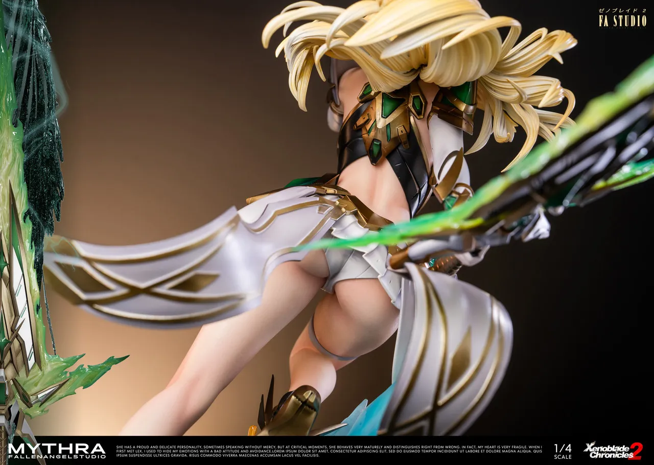 Fallen Angel Studio Xenoblade Chronicles 2 Mythra / Hikari – 1/4 Scale Statue - Image 15