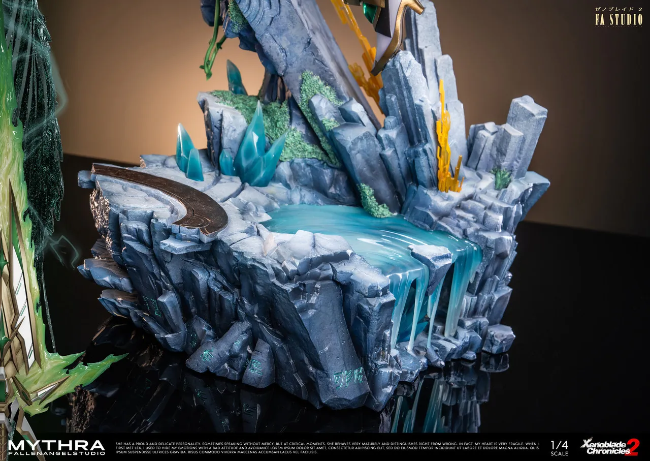Fallen Angel Studio Xenoblade Chronicles 2 Mythra / Hikari – 1/4 Scale Statue - Image 16