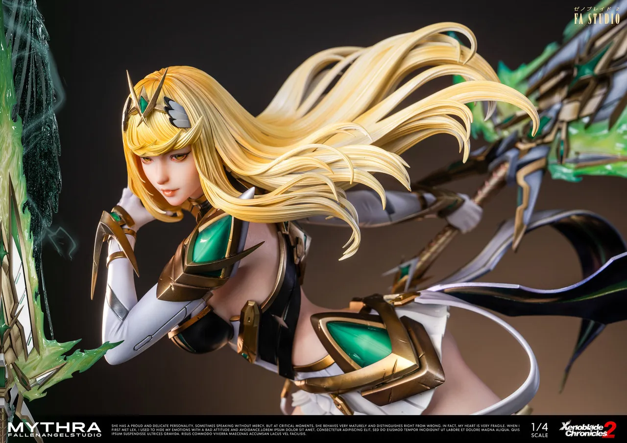 Fallen Angel Studio Xenoblade Chronicles 2 Mythra / Hikari – 1/4 Scale Statue - Image 11