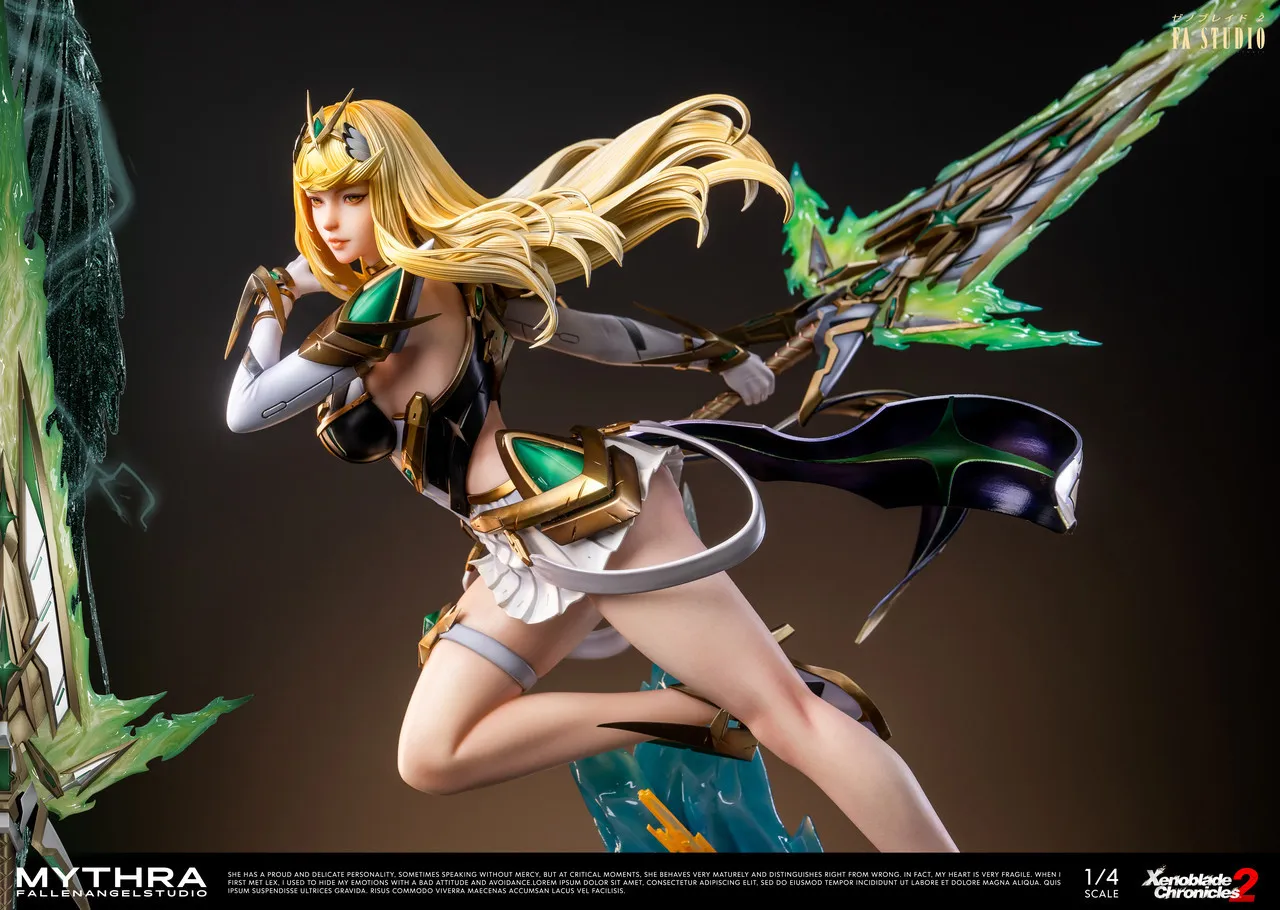Fallen Angel Studio Xenoblade Chronicles 2 Mythra / Hikari – 1/4 Scale Statue - Image 12