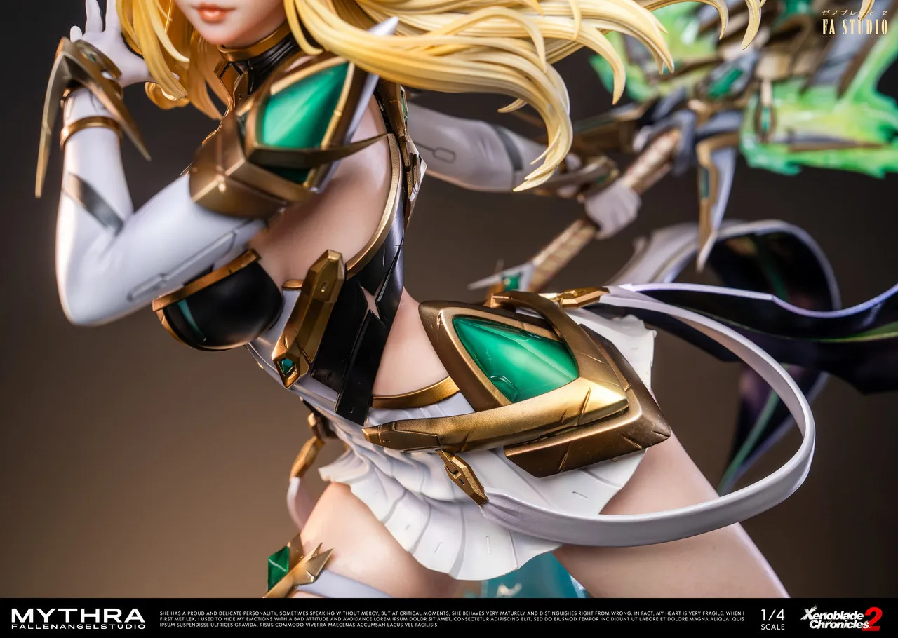 Fallen Angel Studio Xenoblade Chronicles 2 Mythra / Hikari – 1/4 Scale Statue - Image 13
