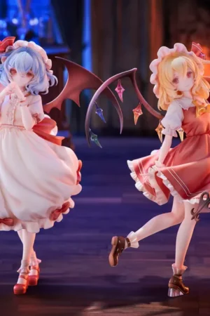GAK Studio  Touhou Project   Remilia Scarlet & Flandre Scarlet – 17 Scale Resin Statue 