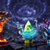 GG Studio Pokémon Groudon & Kyogre & Mega Rayquaza