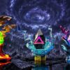 GG Studio Pokémon Groudon & Kyogre & Mega Rayquaza