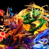 GG Studio Pokémon Groudon & Kyogre & Mega Rayquaza