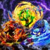 GG Studio Pokémon Groudon & Kyogre & Mega Rayquaza