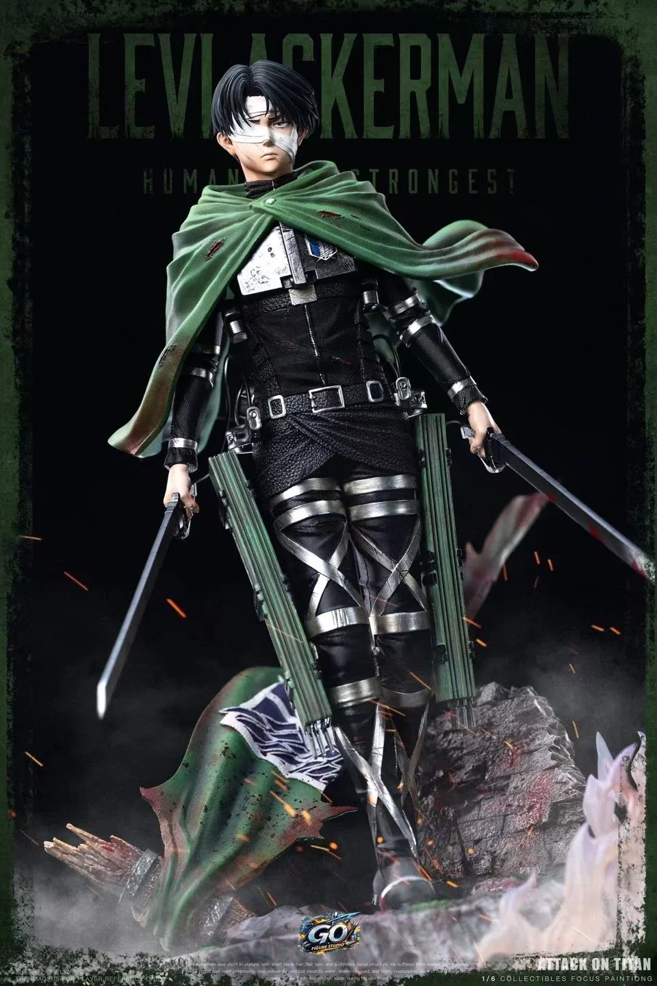 GO FIGURE Studio Attack on Titan Levi Ackerman