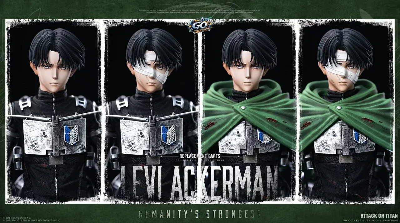 GO FIGURE Studio Attack on Titan Levi Ackerman
