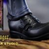 GOLD PETER Studio One Piece Van Augur Blackbeard Pirates No. 1 18 Scale Resin PU Statue