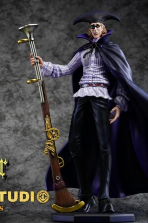 GOLD PETER Studio One Piece Van Augur Blackbeard Pirates No. 1 18 Scale Resin PU Statue