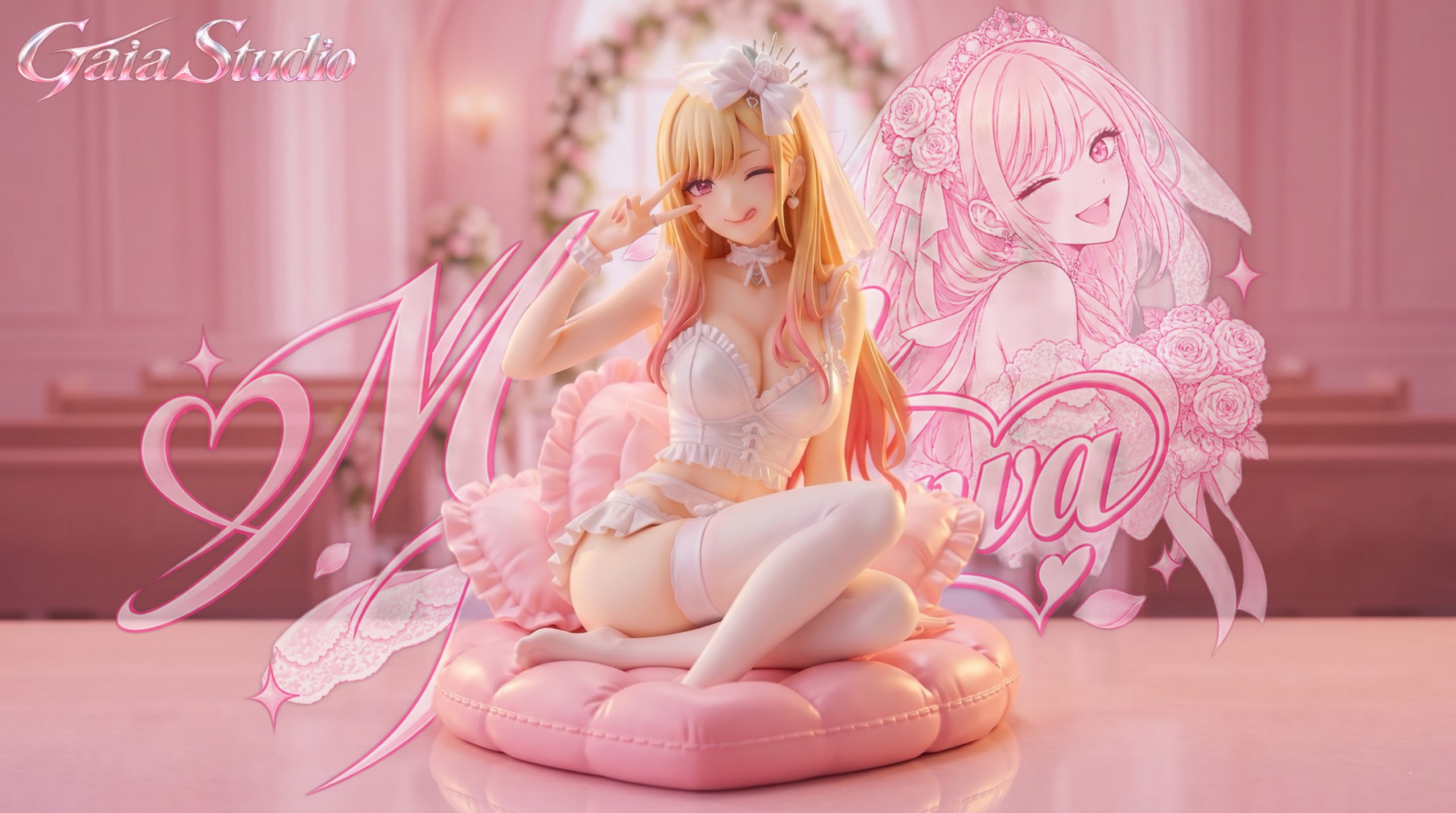 Gaia Studio My Dress-Up Darling Marin Kitagawa Bride Ver. 1/6 Statue