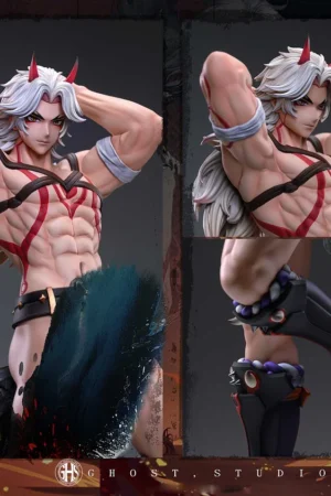 Alternative view of Ghost Studio   Genshin Impact  Arataki Itto – 1/6 Scale Collectible Figure 