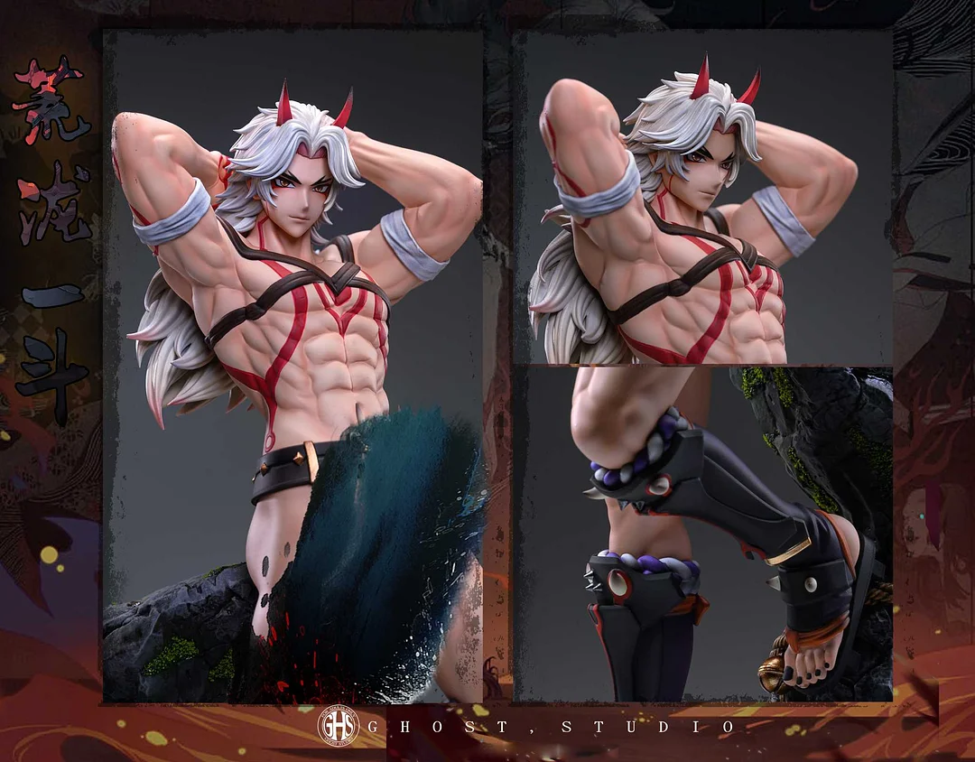 Ghost Studio Genshin Impact Arataki Itto – 1/6 Scale Collectible Figure - Image 2
