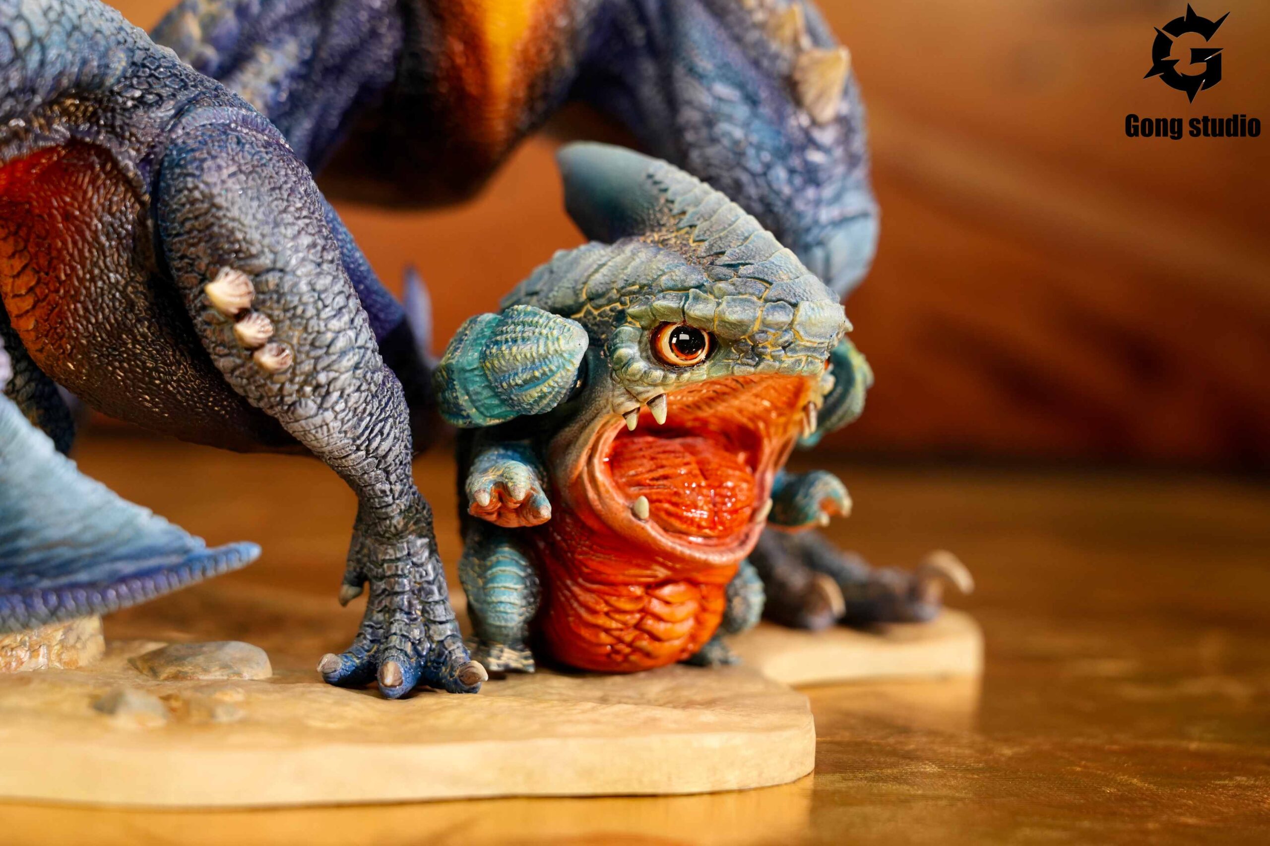 Gong Studio Pokémon Garchomp & Gabite & Gible