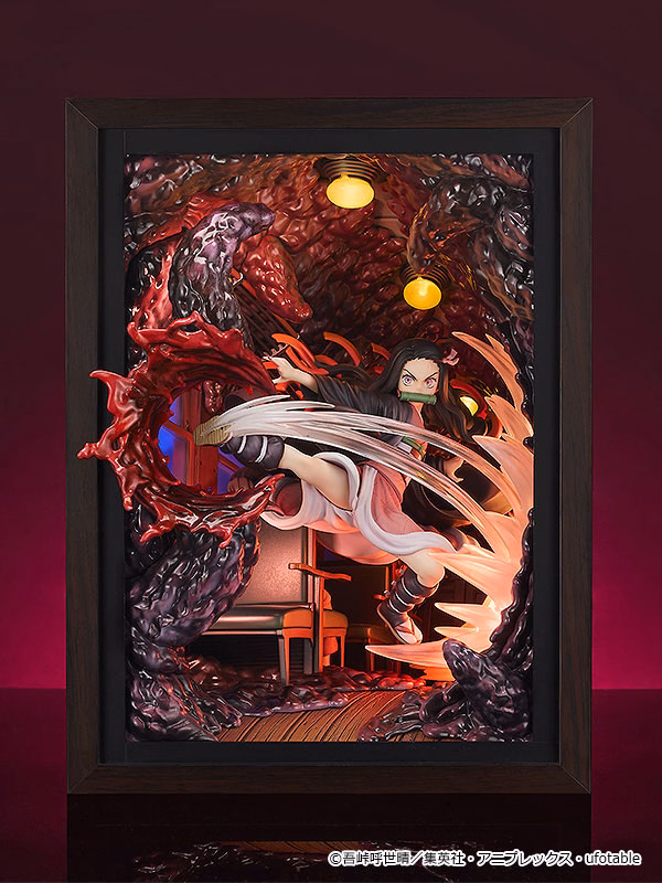 Good Smile Company Demon Slayer: Kimetsu no Yaiba Kamado Nezuko Mugen Train with LED Statue (Licensed)