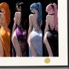H2 Studio One Piece Yamato & Nico Robin & Nami & Boa Hancock & Nefeltari Vivi & Perona