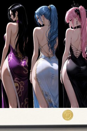 H2 Studio One Piece Yamato & Nico Robin & Nami & Boa Hancock & Nefeltari Vivi & Perona