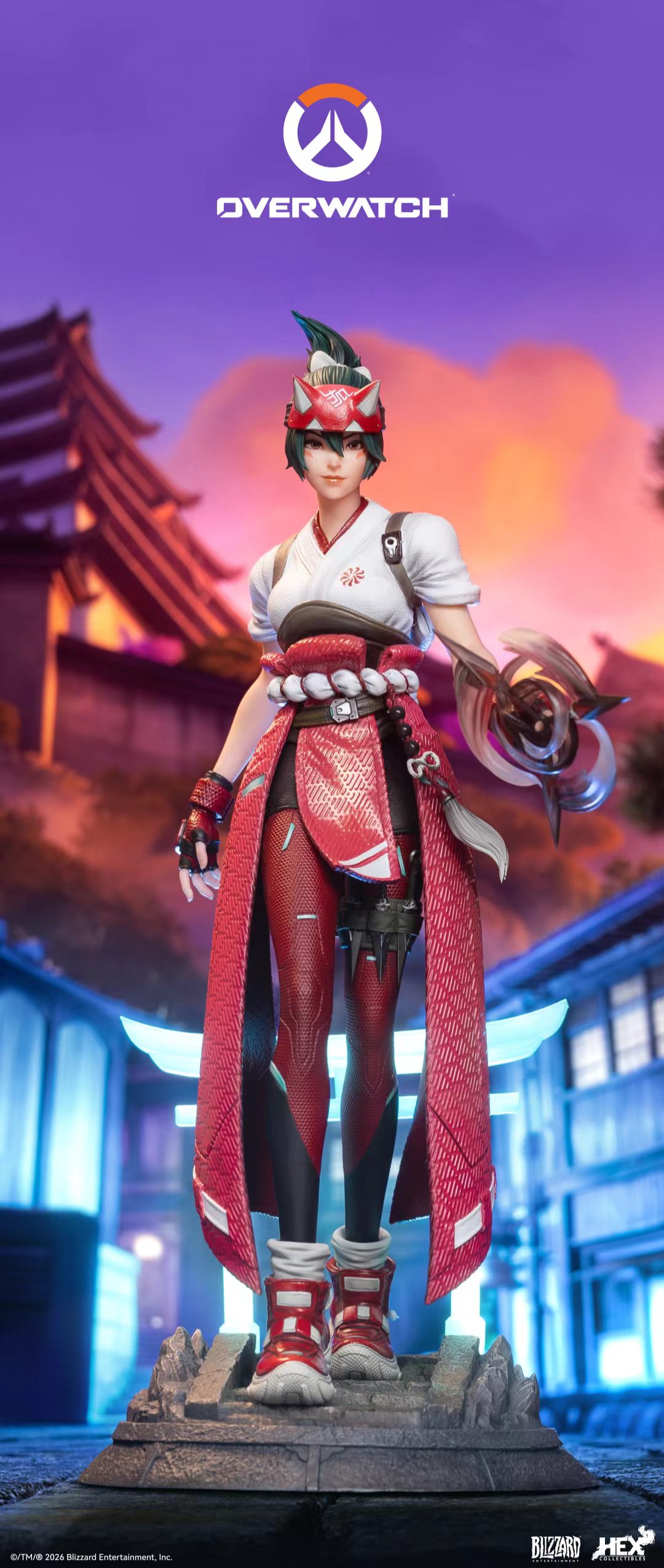 HEX Collectibles Overwatch 2 Kiriko