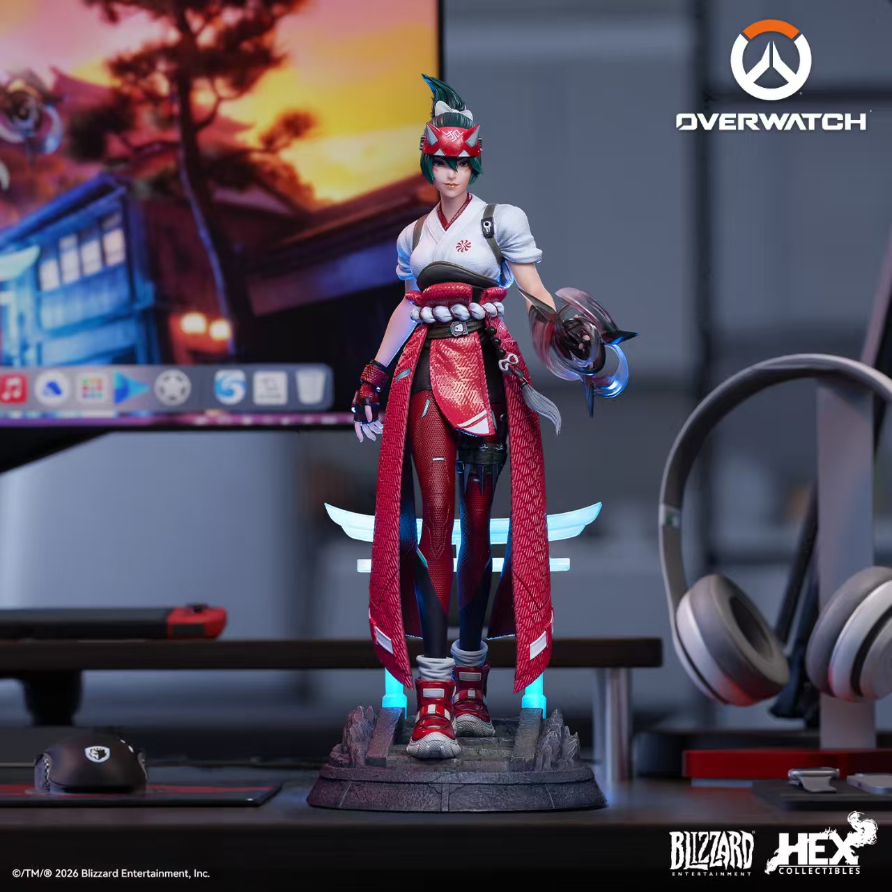 HEX Collectibles Overwatch 2 Kiriko