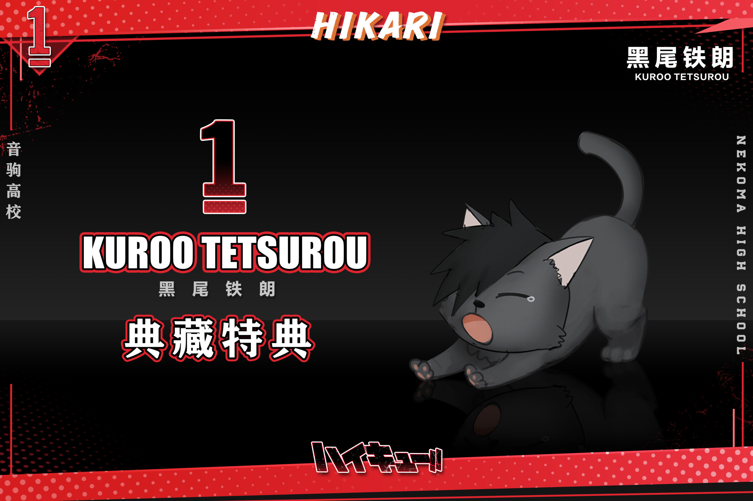 HIKARI Studio Haikyu!! Tetsuro Kuroo