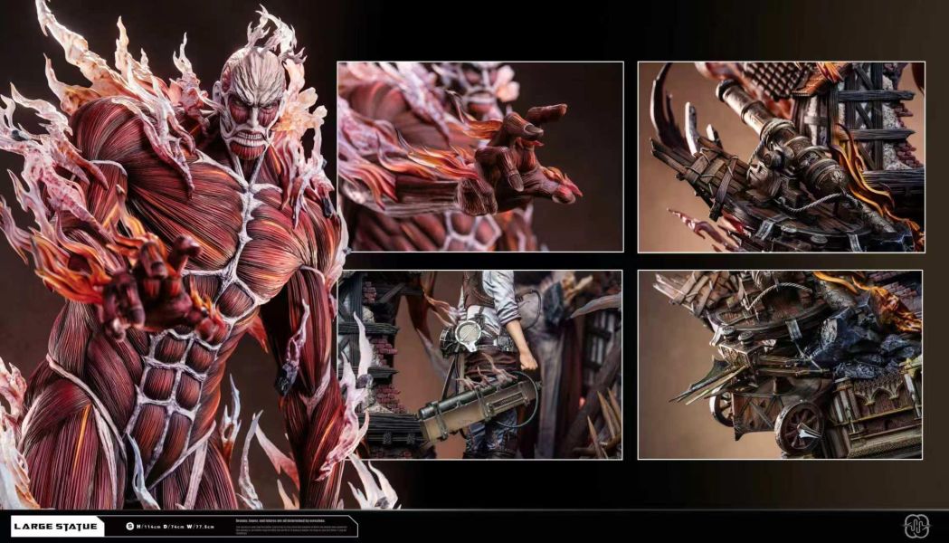 Hertz Studio Attack on Titan Bertholdt Hoover & Colossal Titan