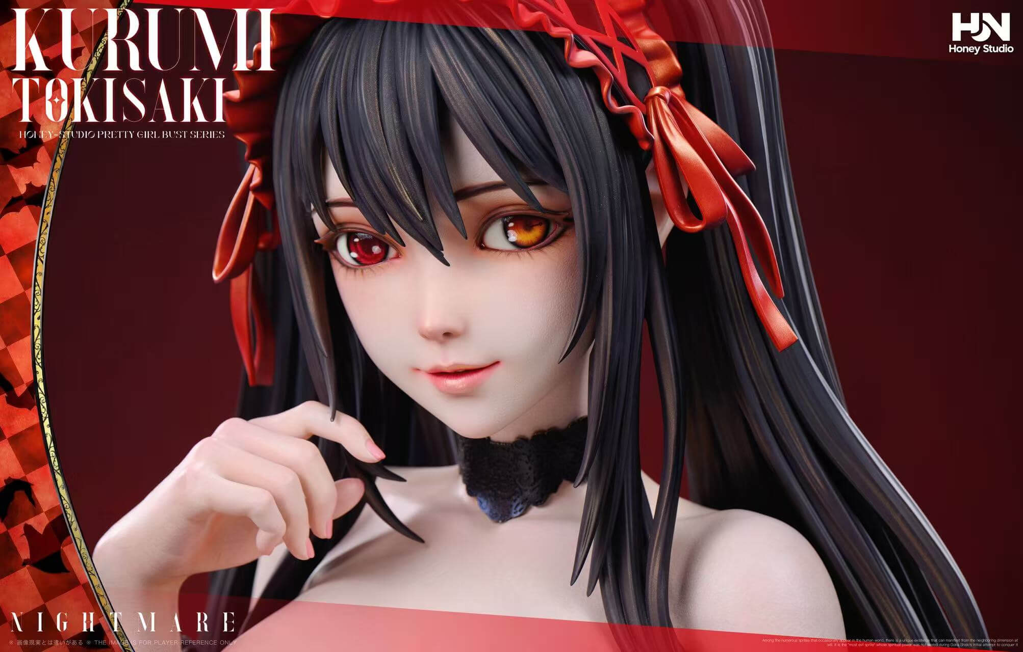 Honey Studio Kurumi Tokisaki Nightmare 1/1 Scale Bust Statue