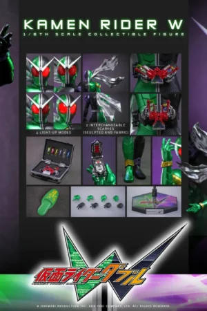 Hot Toys Kamen Rider W TMS195 – Kamen Rider W 1/6 Statue & Figure Licensed Collectible
