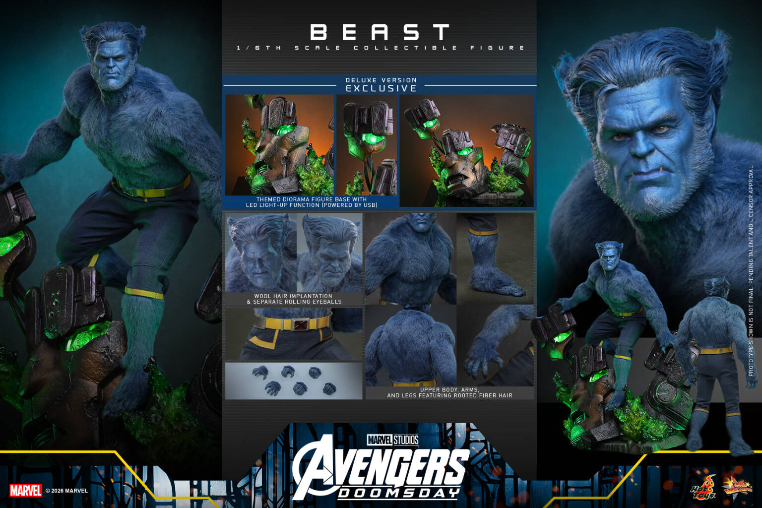 Hot Toys Marvel Avengers: Doomsday Beast