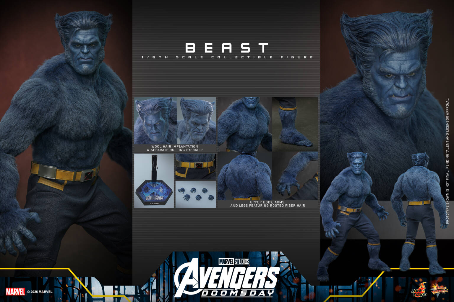 Hot Toys Marvel Avengers: Doomsday Beast