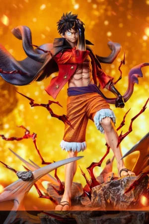 Huimeng Studio & MJ Manjiang Studio One Piece Luffy Haki Boy Resin Statue (Licensed)