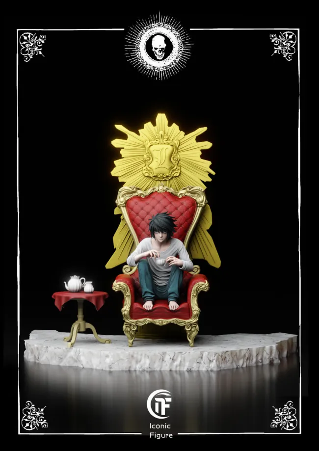 IF Studio Death Note Light Yagami & L – 1/6 Scale Collectible Statue - Image 2