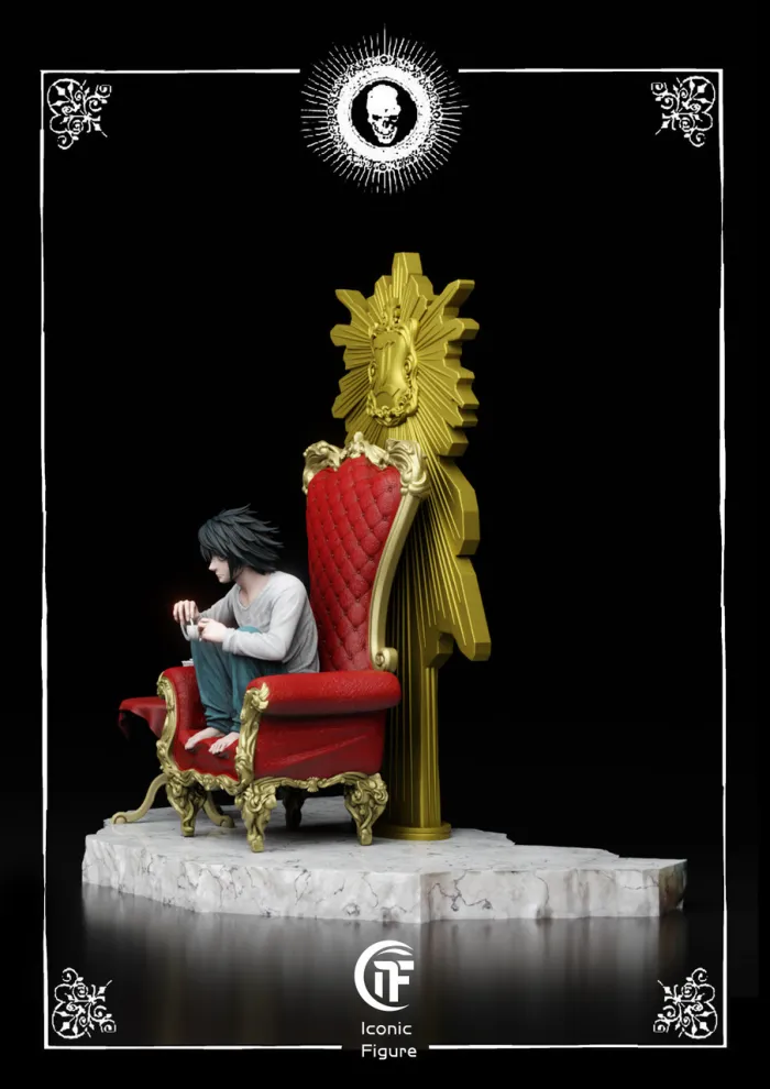 IF Studio Death Note Light Yagami & L – 1/6 Scale Collectible Statue - Image 4
