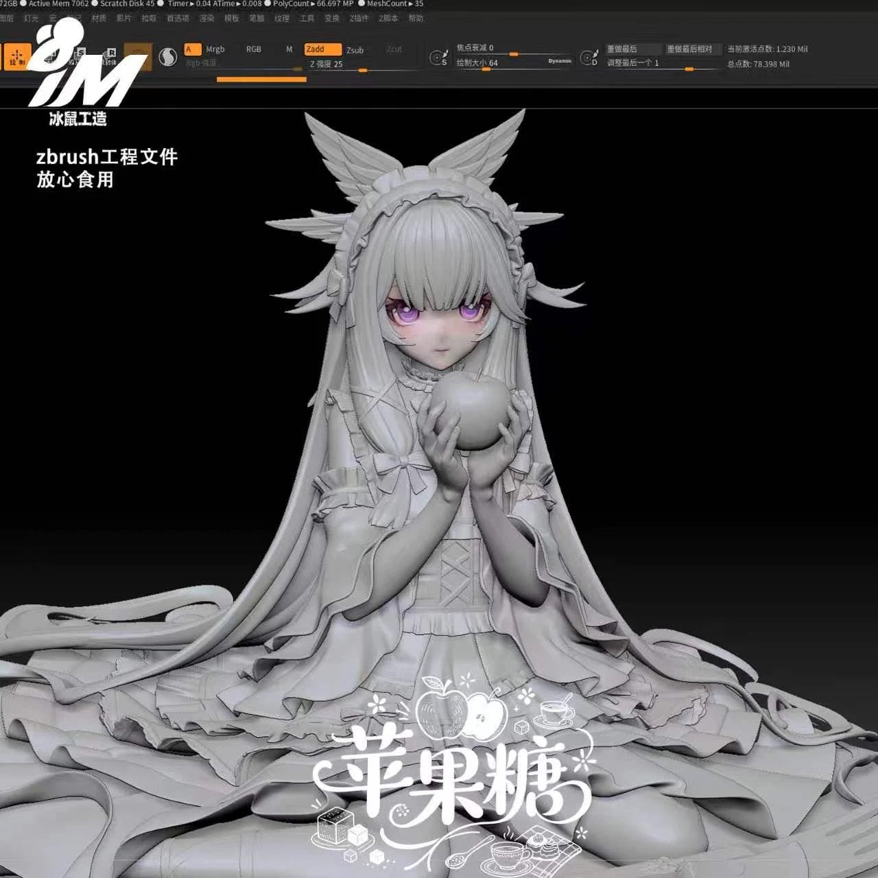 Ice Mouse Studio Genshin Impact Columbina