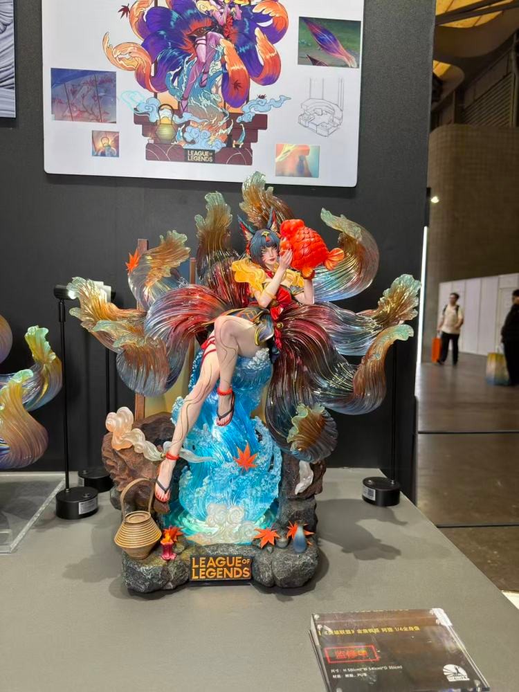 Infinity Studio League of Legends Ahri Imported Resin+PU Statue (Licensed)