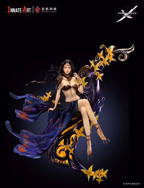Innate Art Studio Ghost Blade Aeolian 14 Scale Licensed Polystone PU Statue