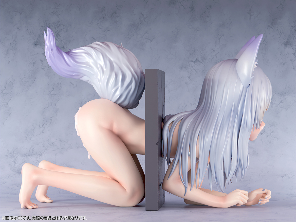 Insight Nikkan Shoujo Komachi – Kabeshiri Chibi Fox Girl – 1/5 Scale PVC Figure - Image 14