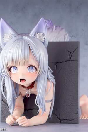Insight Nikkan Shoujo Komachi – Kabeshiri Chibi Fox Girl – 15 Scale PVC Figure