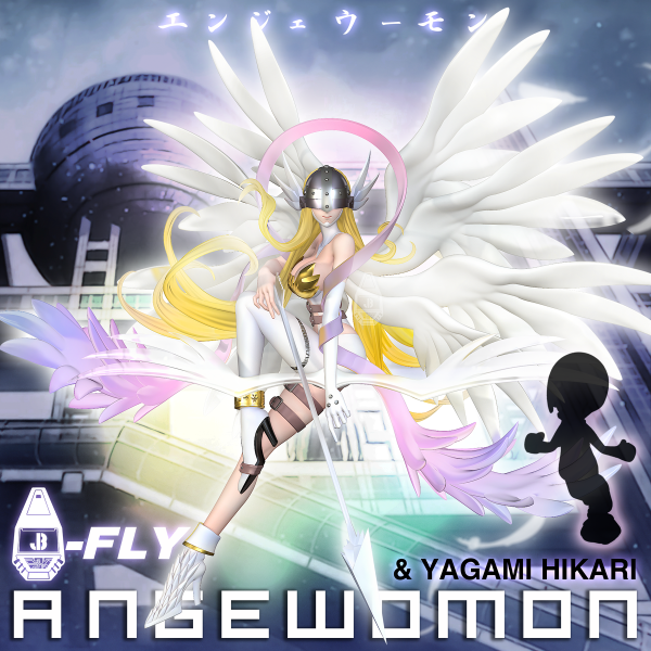 JBS-FLY Digimon Angewomon & Kari Kamiya